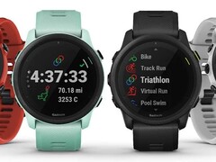 Garmin a publié la version Beta 12.53 pour les smartwatches Forerunner 245, 745 et 945. (Source de l&#039;image : Garmin)