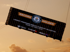 L'écran de jeu vidéo présentant le gameplay de Ninja Gaiden 4 qui a permis d'établir le record du monde Guinness (source : Xbox Wire)