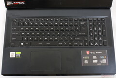 MSI GE76 Raider 11UH - Périphériques d'entrée