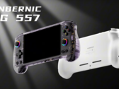 L'ordinateur de poche Anbernic RG 557 sera disponible en deux couleurs - violet et blanc (Source : Anbernic)