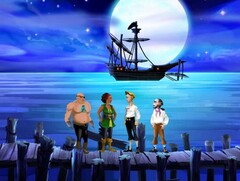 L&#039;emblématique série d&#039;aventures point and click Monkey Island peut également être jouée via ScummVM (Image : Lucasfilm Games)