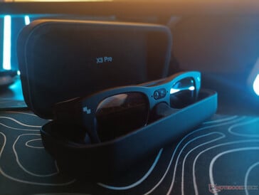 L'étui de transport inclus