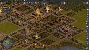 Photo : une capture d'écran du jeu Tlatoani : Aztec Cities.