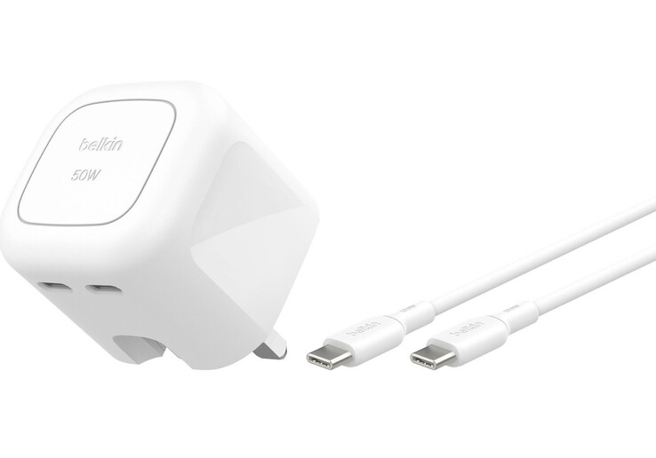 Le chargeur BoostCharge 50 watts de Belkin. (Source : Belkin)
