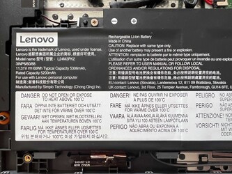 Informations sur la batterie