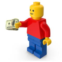 LEGO investit 1 milliard de dollars dans Epic Games pour construire un métavers pour enfants (Image via PixelSquid.com w/ edits)