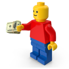 LEGO invierte 1.000 millones de dólares en Epic Games para construir un metaverso infantil (Imagen vía PixelSquid.com con ediciones)