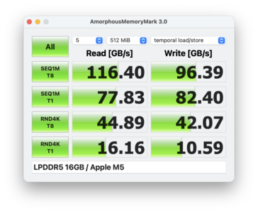 Marque de mémoire Apple M5