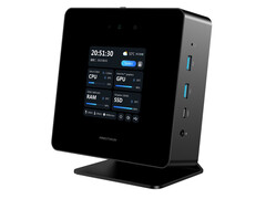 Le MINISFORUM n'a fourni qu'une seule photo de l'UH185 Ultra à ce jour. (Source de l'image : MINISFORUM via GDM)