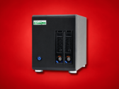 NAS de bureau Newtech Ness1300 conçu pour un stockage de données fiable dans les espaces restreints.