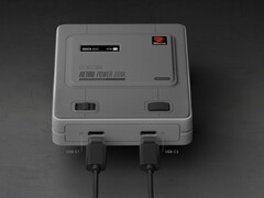 Le Retro Power Bank d'AYANEO est disponible dans une finition inspirée de la SNES. (Source de l'image : AYANEO)