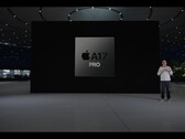 Le Apple A17 Pro est désormais officiel pour l'iPhone 15 Pro et l'iPhone 15 Pro Max (image via Apple)