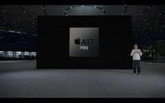 Le Apple A17 Pro est désormais officiel pour l&#039;iPhone 15 Pro et l&#039;iPhone 15 Pro Max (image via Apple)
