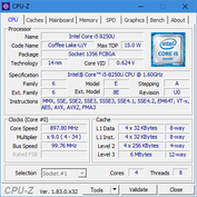 Lenovo V330 14IKB - CPU-Z.