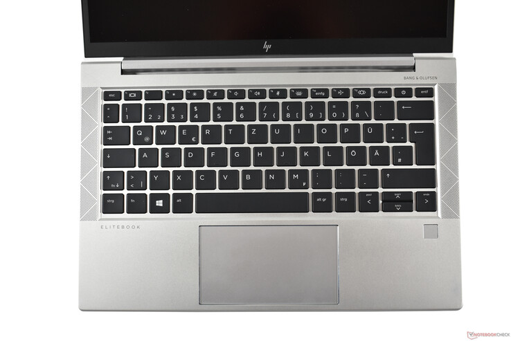 HP EliteBook 835 G7 : Zone clavier