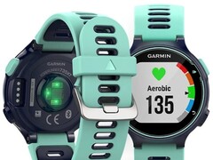 La Garmin Forerunner 735XT dispose d'un moniteur de fréquence cardiaque au poignet. (Image source : Garmin)