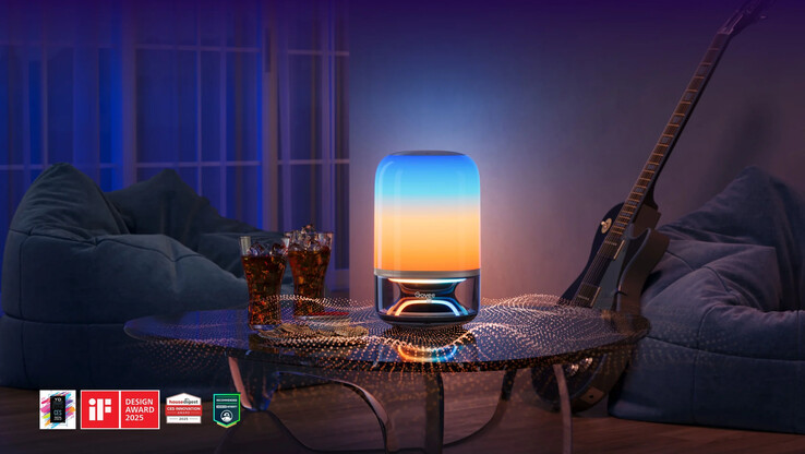 La lampe de table Govee 2 Pro x Sound de JBL (Source : Govee)