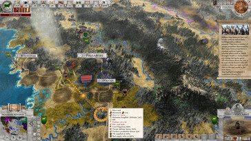 Photo : une capture d'écran du jeu Imperiums : Greek Wars.