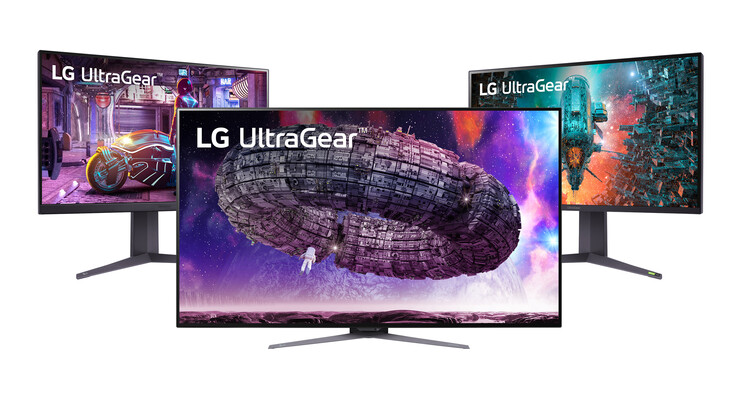 La nouvelle série LG UltraGear ensemble. (Image source : LG)