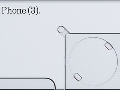 Le Phone 3 bénéficiera de 5 ans de mises à jour majeures sur Android et de 7 ans de correctifs de sécurité. Photo : teaser du téléphone. (Source de l'image : Nothing - édité)