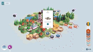 Sur la photo : une capture d'écran du jeu Pan'orama.
