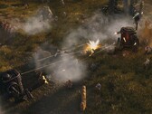 Une image montrant plusieurs mechs dans Iron Harvest, actuellement en vente sur Steam.