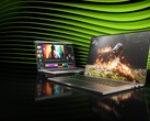 Image promotionnelle d'ordinateurs portables équipés de GPU de la série RTX 50. (Source de l'image : Nvidia)