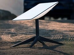 La parabole Starlink Mini est disponible avec un plan d'itinérance de 100 Go. (Source de l'image : SpaceX)