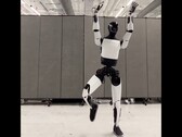 La Tesla Optimus montre ses mouvements de danse pour démontrer son "intelligence incarnée". (Source de l'image : Tesla Optimus via X / anciennement Twitter)