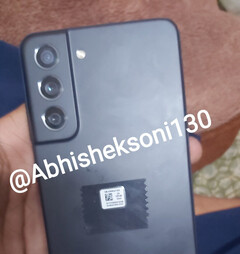 Le Galaxy S21 FE sera lancé dans le monde entier au début de l'année 2022. (Image source : @Abhisheksoni130)