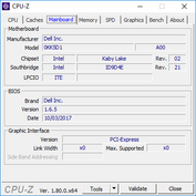 CPU-Z : carte-mère.