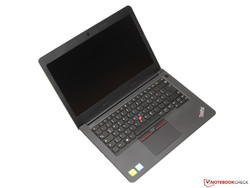 En test : le Lenovo Thinkpad E470. Modèle de test fourni par Lenovo.