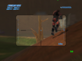Le mode multijoueur en ligne de Halo Combat Evolved tourne sur une Anbernic RG35XX H dans une partie à 23 joueurs sur Blood Gulch.