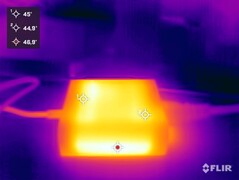 Alimentation électrique pendant le test de résistance