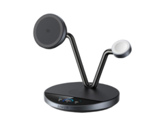 Selon les rumeurs, Anker travaillerait sur une nouvelle station de recharge sans fil 3-en-1 (photo). (Source de l&#039;image : AnkerInsider via X.com)
