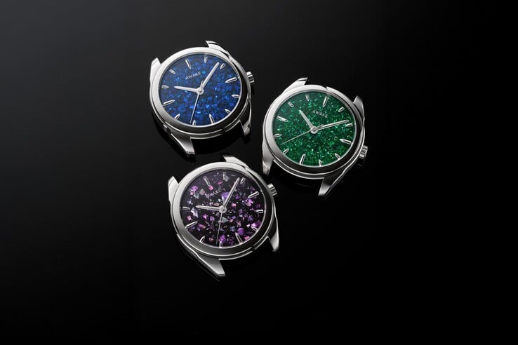 La série Awake Son Mai Fragments est animée par le mouvement automatique G101 de La Joux-Perret (Image source : Awake)