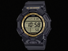 Les nouvelles montres Casio Black and Gold (photo) seront commercialisées en dehors du Japon. Source de l'image : Casio)