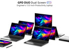 Le GPD Duo sera équipé de deux panneaux OLED de 13,3 pouces de Samsung (Source d'image : GPD)