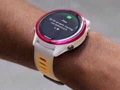 Les dernières smartwatches Forerunner de Garmin (Forerunner 570 en photo) reçoivent la version 15.52 du logiciel. (Source : Garmin)