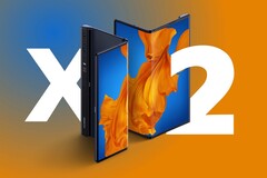 Le Mate X2 sera disponible en au moins deux versions. (Source de l&#039;image : Huawei &amp;amp; Notebookcheck)