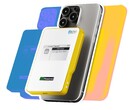 MeshPocket en jaune (Image Source Heltec -edits)