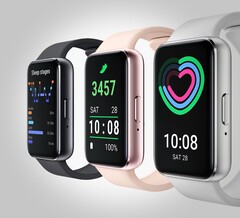 Le Samsung Galaxy Fit4 semble reprendre en grande partie le design du Galaxy Fit3 présenté sur l'image.