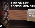 SAM peut améliorer la fréquence d'images de 10 % dans certains titres (Source de l'image : AMD)