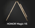 Le Magic V5 de Honor est peut-être fin, mais son boîtier d'appareil photo est très encombrant. (Source de l'image : Honor - modifié)