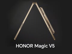 Le Magic V5 de Honor est peut-être fin, mais son boîtier d&#039;appareil photo est très encombrant. (Source de l&#039;image : Honor - modifié)