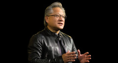 Jensen Huang, PDG de Nvidia (Source de l&#039;image : Nvidia Corp.)