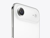 Gros plan sur le module de la caméra arrière de l'iPhone Air Apple en finition blanche (Image source : Apple)