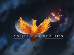 La bannière de Ashes of Creation est montrée (Image source : Ashes of Creation YouTube with edits)