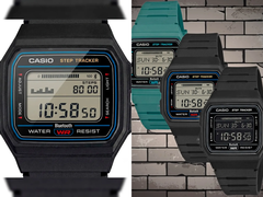 Casio F-B100W-1A, F-B100W-3A et F-B100WB-1A.