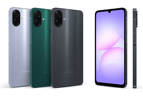 Le Galaxy A08 4G sera équipé d'une batterie plus puissante que celle du Galaxy A07 4G (photo).